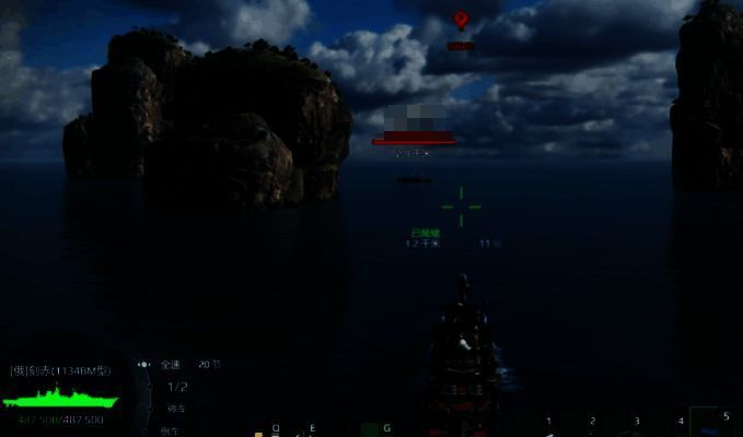 刻赤巡洋舰的防空导弹拦截敌方导弹的战斗场景，空中火光四射