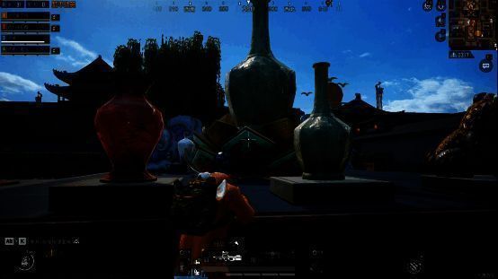 玩家在长生殿内触发动画，观看胡旋舞表演