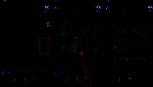 《纸嫁衣8》第三章雕像按钮谜题操作界面，按钮被依次点亮