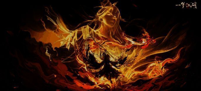 卧龙门版本剧情推进关键画面，展示仪式现场与神秘人物