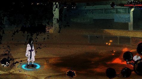 少年大蛇丸与猿飞日斩发动师徒合击，漫天手里剑与火龙卷交织的震撼场景