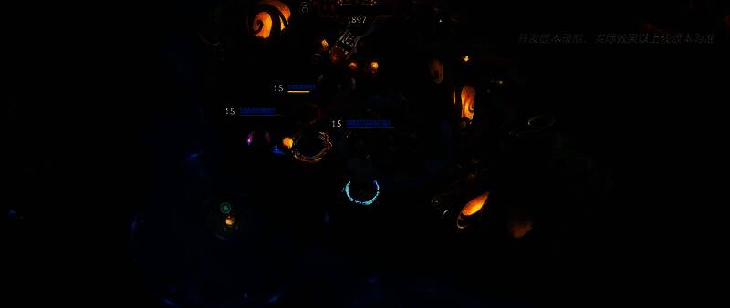 三只乐器形态的峡谷先锋合体瞬间，光影交错，极具视觉张力