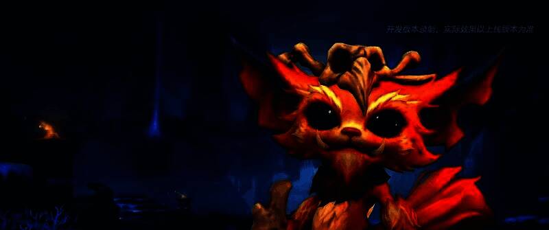 纳尔从小型可爱形态转变为巨型怒气状态，肌肉线条分明，气势逼人