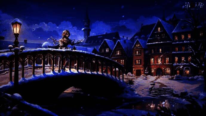 活动现场全景图，人群簇拥着COSER角色，背景为古风广场，氛围热烈