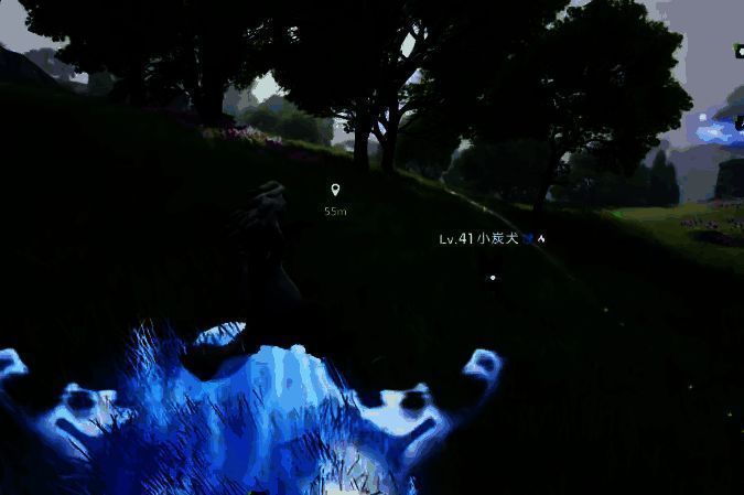 玩家角色与巨型海鸟形态精灵大号欧激烈对战，背景为夕阳下的孤岛海岸