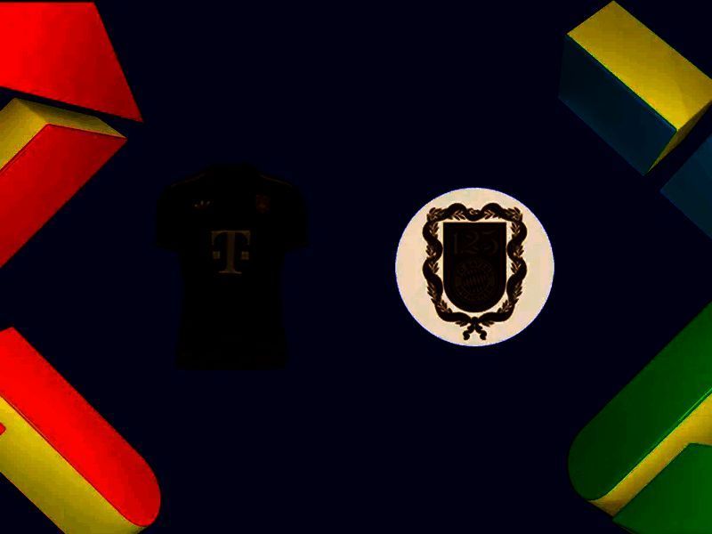 拜仁125周年限定球衣与头像展示图，设计精致充满纪念意义