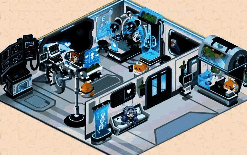 活动主视觉图，阳光洒落在废弃病院屋顶，远处舰船剪影若隐若现