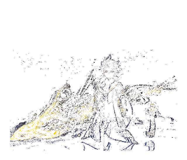 宠物激活兽灵技能动图，五彩光芒闪烁，技能图标依次点亮