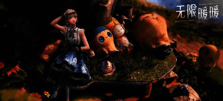 玩家通过手机端网易云游戏界面进入《无限暖暖》，操作流畅，界面清晰