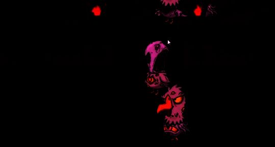 两名玩家在地图中对峙的瞬间，一名为恶魔猎手持刀逼近，另一名角色惊慌逃跑，氛围紧张