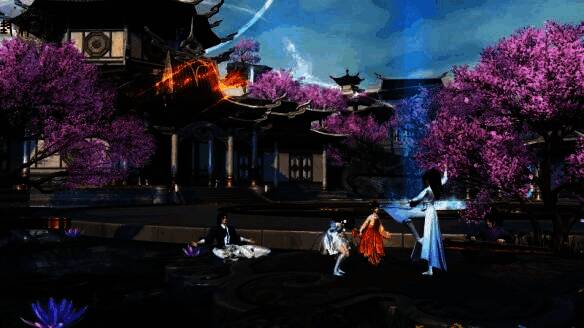 玩家在太乙真人见证下举行拜师仪式的场景，香烟缭绕，金光洒落，仪式感十足