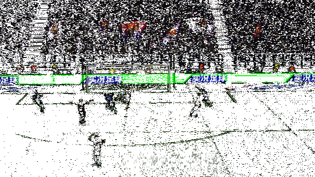 托雷斯一脚射门破门动画，皮球如炮弹般飞入球门死角