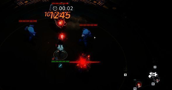 玩家操控角色在Boss技能间隙中灵活走位，进行反击输出