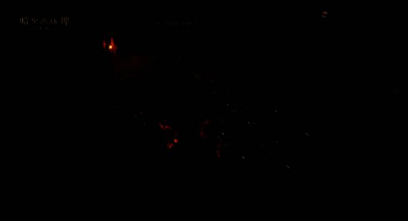 迪亚波罗悬浮空中，口中发出蓝色声波冲击，周围士兵纷纷化为尘埃