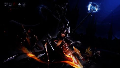 百万现金挑战赛宣传海报，三位角色呈战斗姿态立于擂台中央，背景是璀璨的竞技场灯光与‘3V3全民争霸’字样