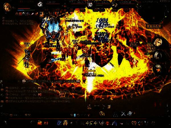 《魔域》中蜘蛛王后战斗场景，暗黑风格与巨大BOSS营造压迫感