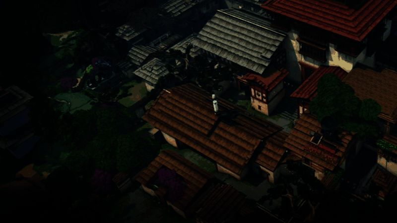 亚海悬城包点区域实景，显示可关闭的金属门及两侧埋伏点位