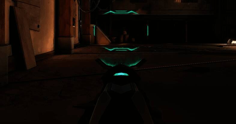 獠犬伤害测试界面截图，显示不同部位命中后的具体伤害数值