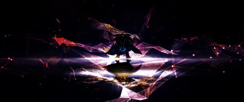 毁灭博士站在时间裂隙中央，周围环绕着破碎的时空碎片与多元宇宙影像，氛围神秘而压迫