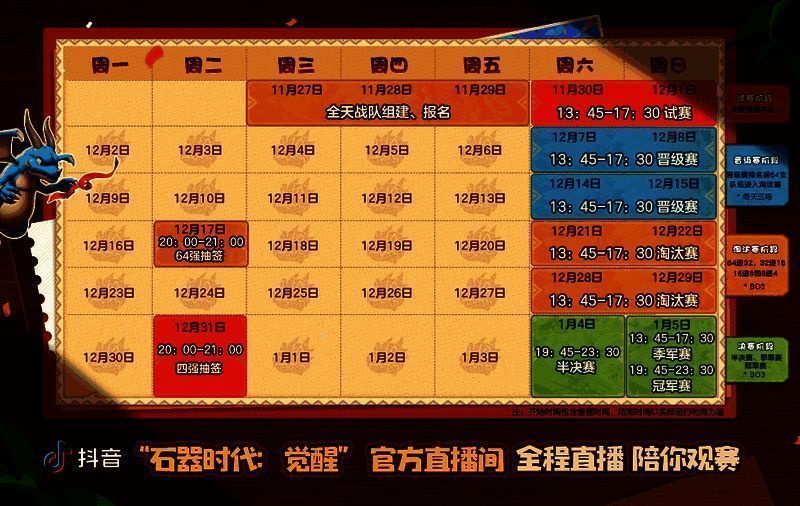 赛事赛程图解，清晰展示晋级赛、淘汰赛、半决赛与决赛的时间节点与规则说明