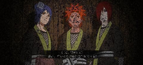 少年长门与小南、弥彦在雨中相依为命的感人画面，三人背影孤独却坚定