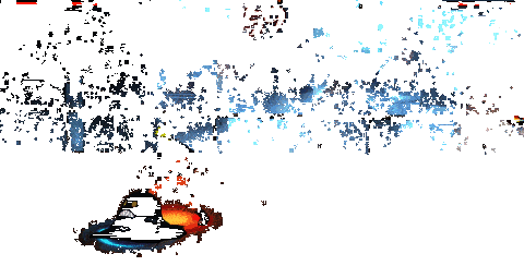 黑绝脱离附身后重新登场动图