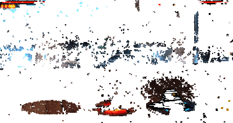 一技能紧缚命中后黑泥落地效果