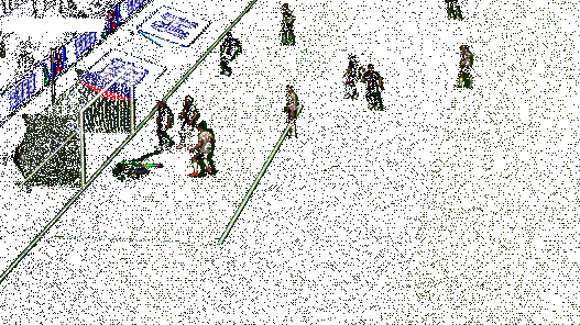 贝克汉姆施展落叶式横传的动画演示，皮球在空中划出优美弧线精准找到队友