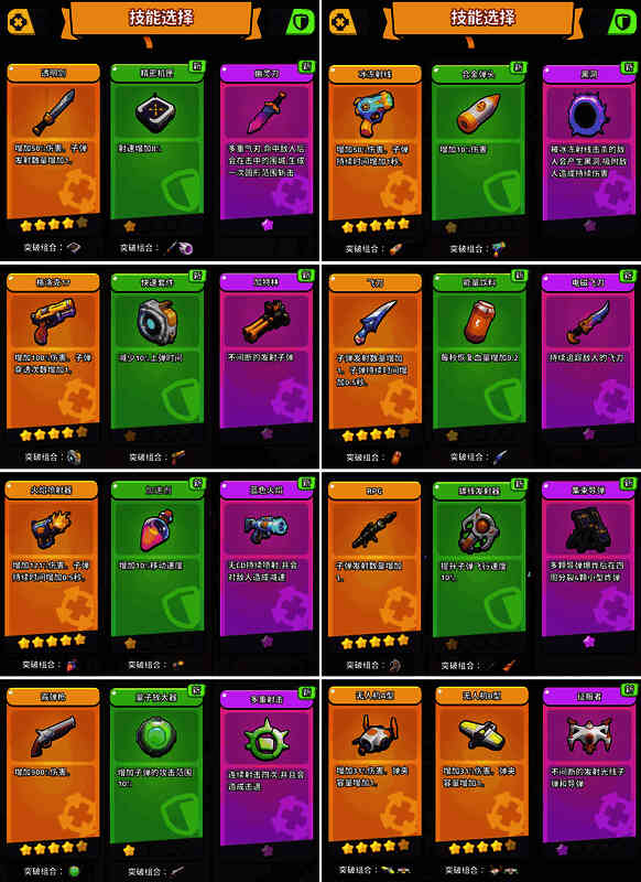 征服者在实战中释放技能的精彩画面，画面中光线子弹与导弹交织成密集火力网，敌人被瞬间击溃