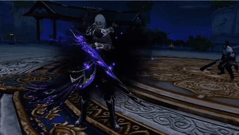 张凯枫周身魔焰升腾，剑影重重，敌人接连倒下