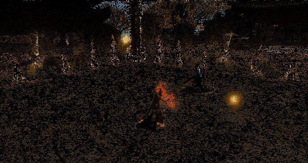 祝融开启决斗领域，两名玩家被锁定在独立空间内战斗