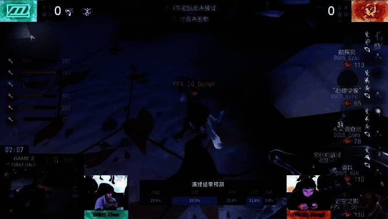 火灾调查员在极近距离扭身躲避时空之影的异族本相技能