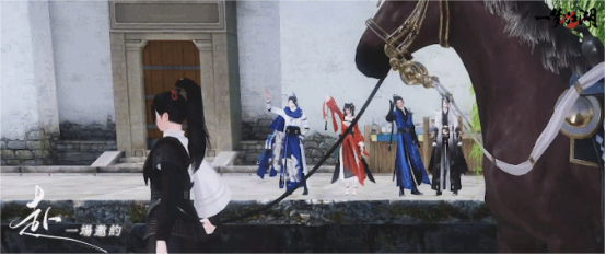 寻亲活动概念图：泛黄宣纸铺开，墨迹勾勒出‘蓦然回首’四字，四周散落断剑、纸鸢、半阙词稿等怀旧元素，中央一枚发光铜铃随风轻响，寓意羁绊终将共鸣